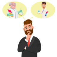 cartoon thinking image