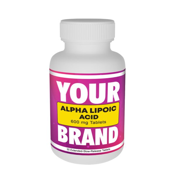 Alpha Lipoic Acid 600mg Extended-Slow-Release Tablets