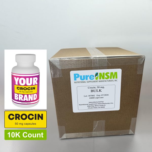 Crocin 50mg HPMC Capsules