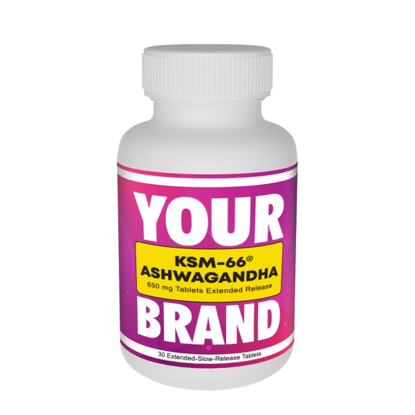 KMS-66 Ashwagandha 650mg Extended-Slow-Release Tablets