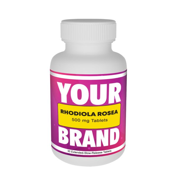 Rhodiola Rosea 500mg Extended-Slow-Release Tablets