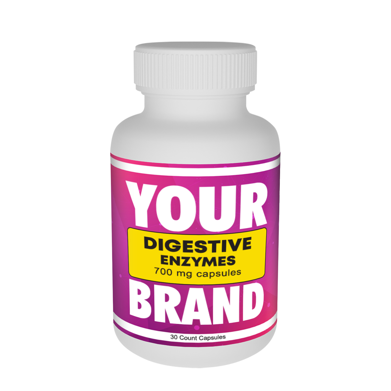 Digestive Enzymes 700mg, 10,000 Gelatin Capsules Nutritional