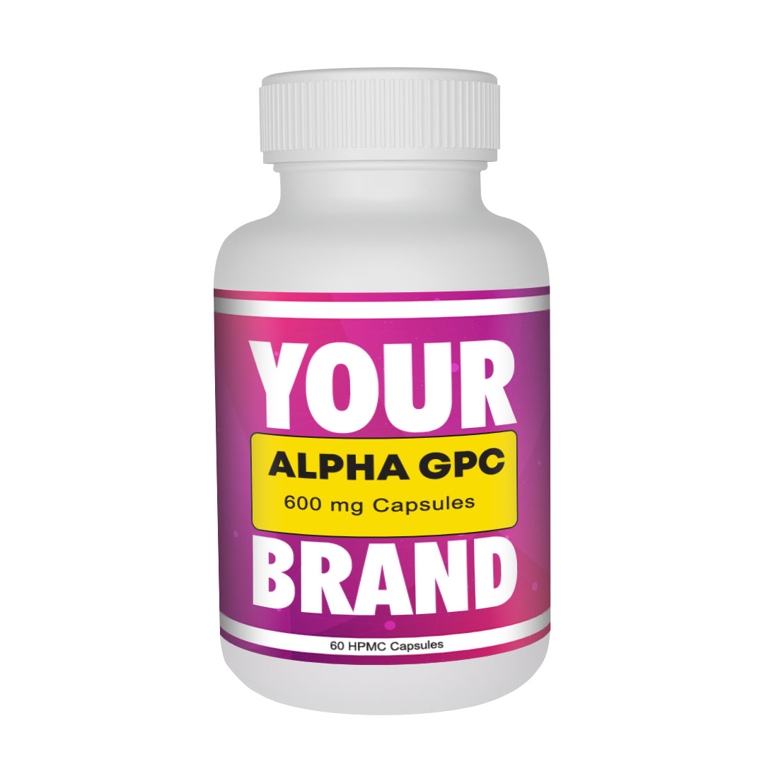 Alpha GPC (60 count) HPMC Capsules (wholesale – white label – private ...