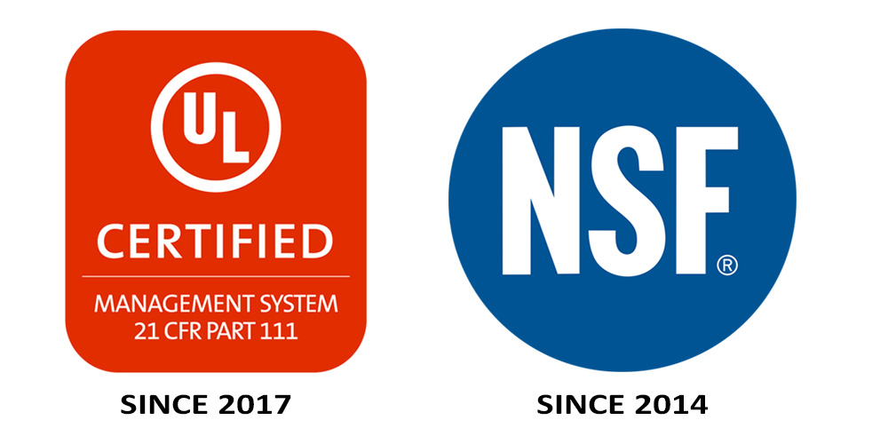 UL-NSF Certified