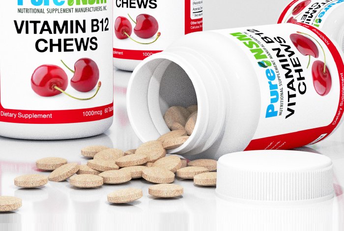 vitamin B12 chews tablet