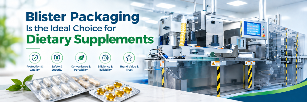Why Blister Packaging Is the Ideal Choice for Dietary Supplements Causes and Explanation